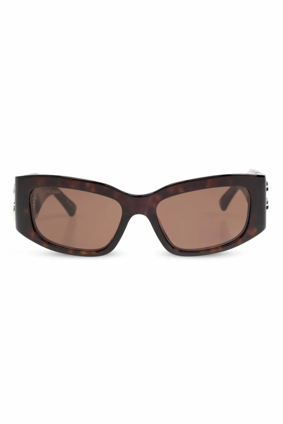 Balenciaga BRĄZOWY Okulary przeciwsłoneczne