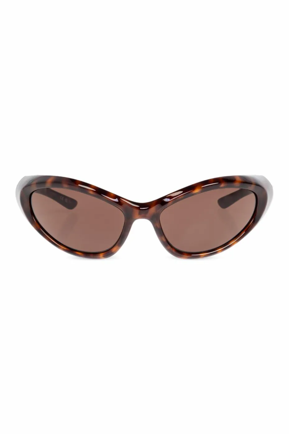 Balenciaga BRĄZOWY Okulary przeciwsłoneczne