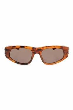 Balenciaga BRĄZOWY Okulary przeciwsłoneczne ‘Dynasty’