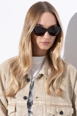Balenciaga BRĄZOWY Okulary przeciwsłoneczne