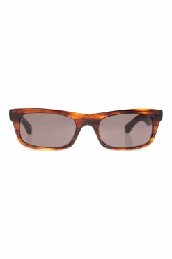 Balenciaga BRĄZOWY Okulary przeciwsłoneczne