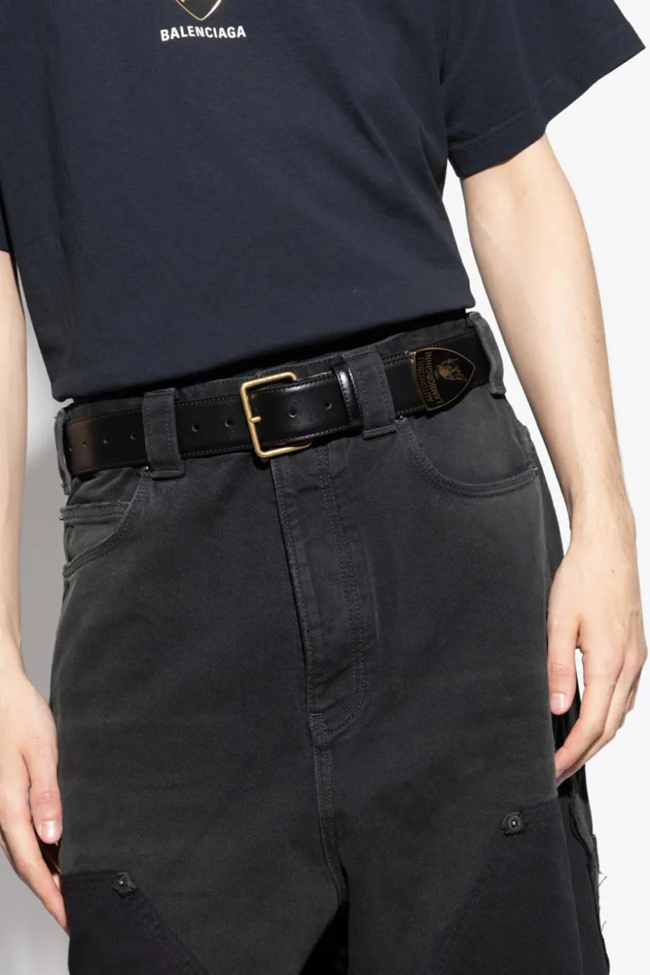 Balenciaga CZARNY Balenciaga x Automobili Lamborghini