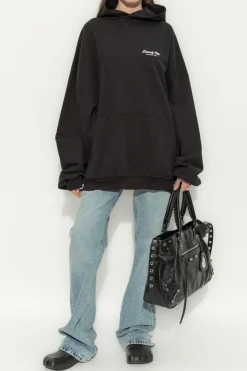 Balenciaga CZARNY Bluza typu ‘oversize’