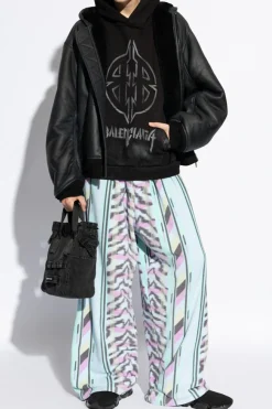 Balenciaga CZARNY Bluza z kapturem