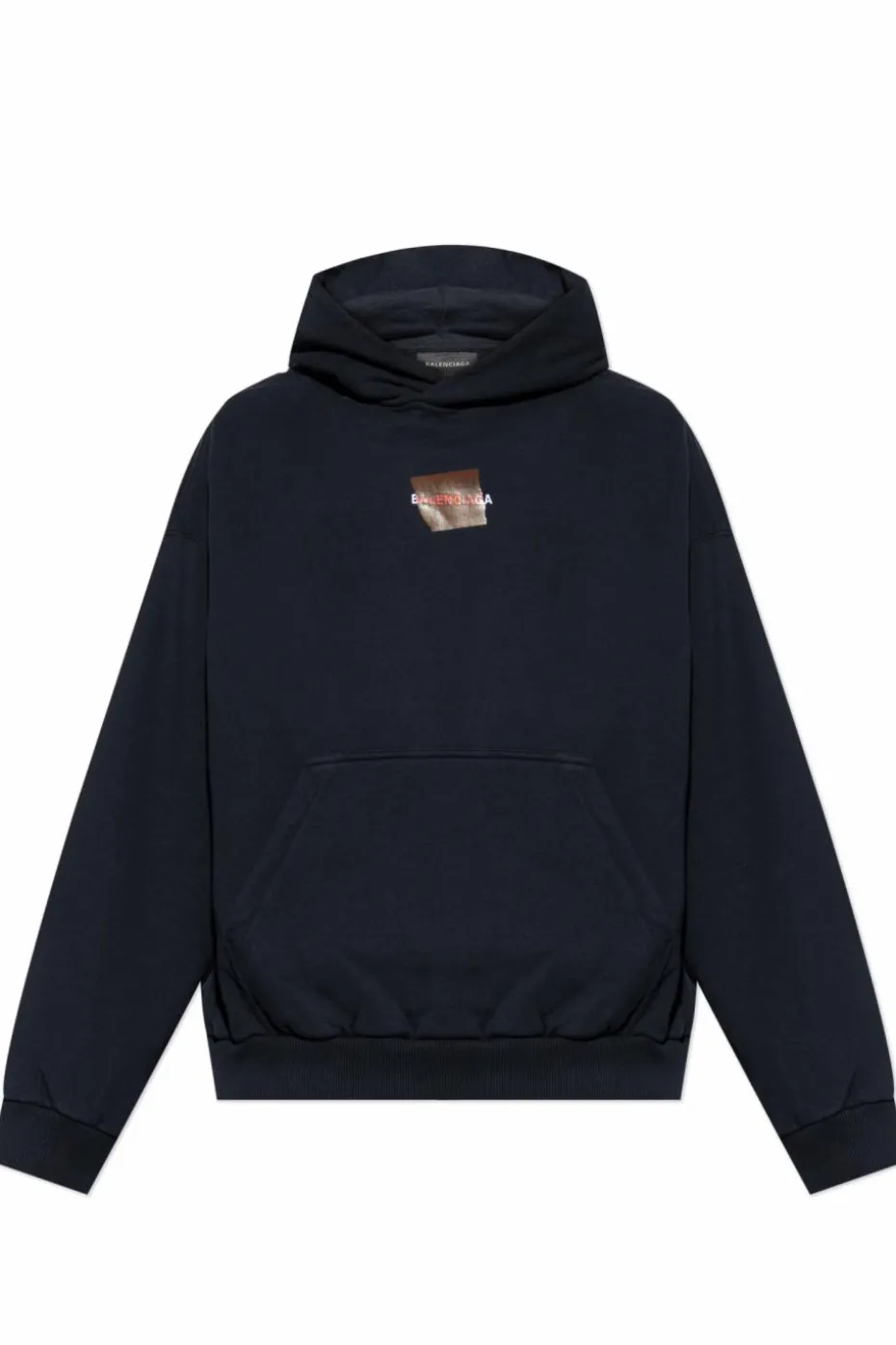 Balenciaga CZARNY Bluza z kapturem