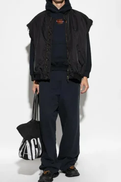 Balenciaga CZARNY Bluza z kapturem