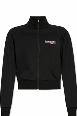 Balenciaga CZARNY Bluza ze stójką
