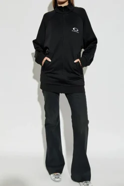 Balenciaga CZARNY Bluza z wycięciem na plecach