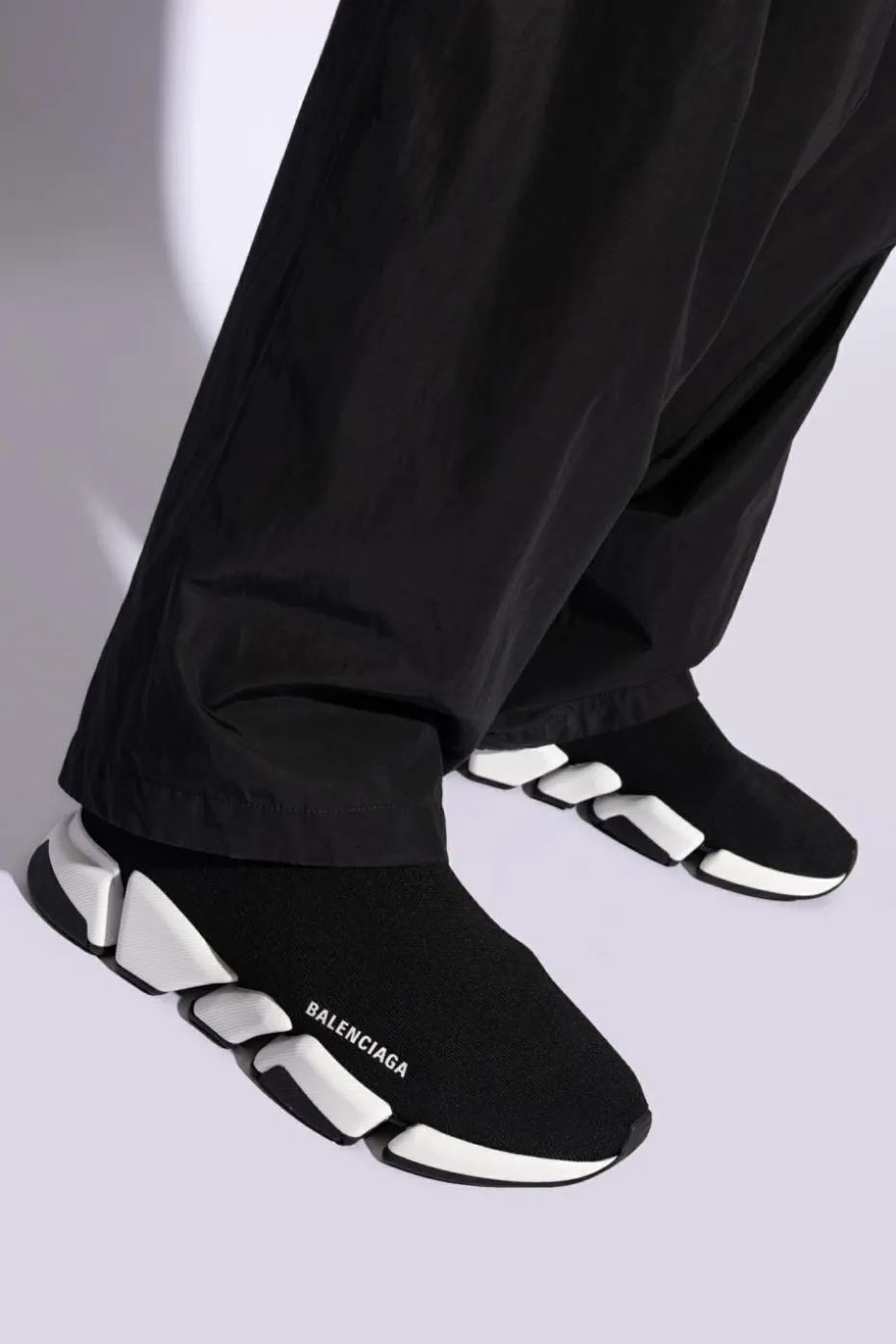 Balenciaga CZARNY Buty sportowe ze skarpetą ‘Speed 2.0 LT’