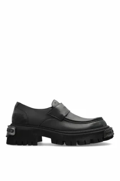 Balenciaga CZARNY Buty `Tractor` typu `loafers`