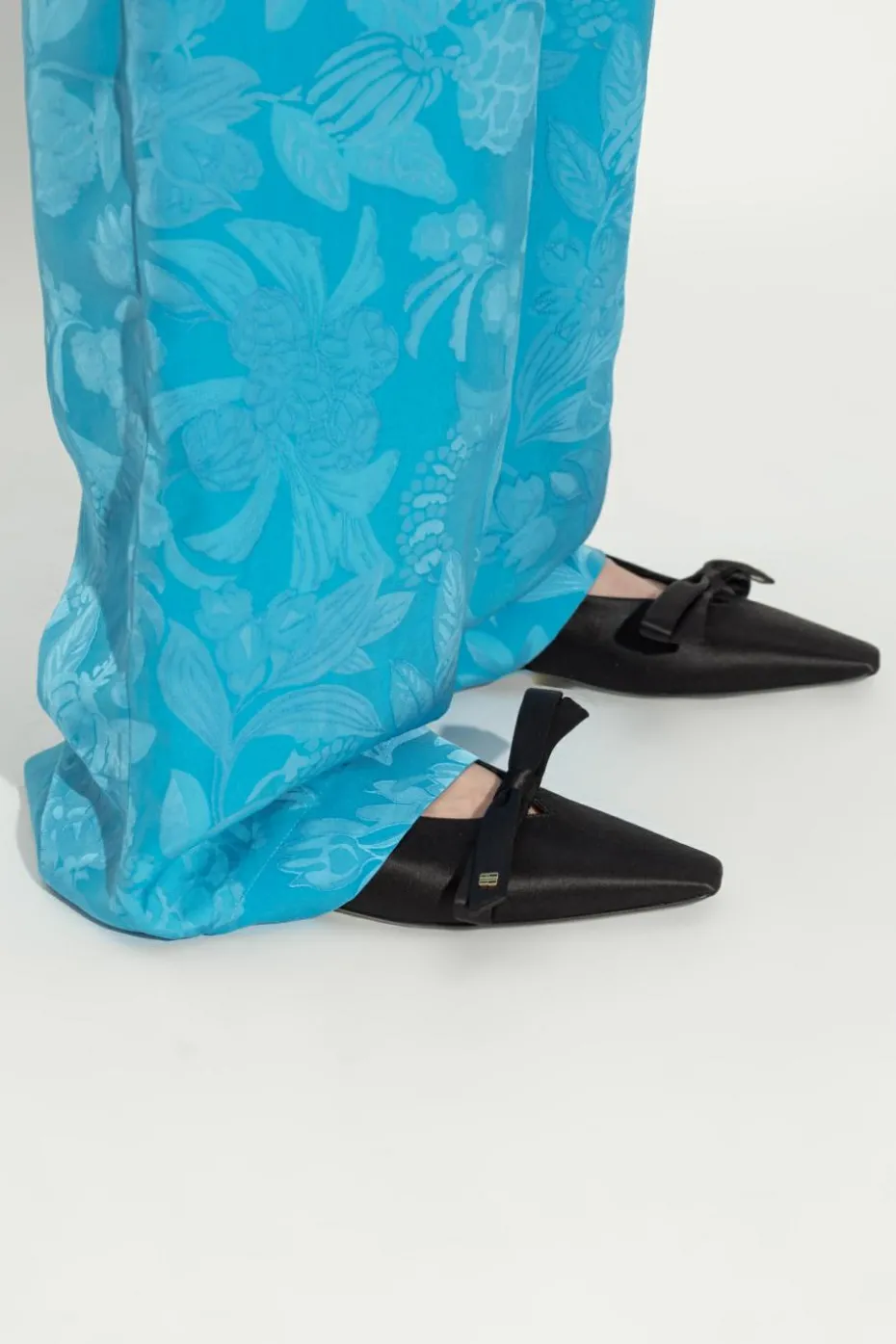 Balenciaga CZARNY Buty z kokardą