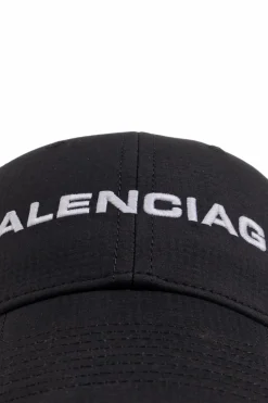 Balenciaga CZARNY Czapka z daszkiem