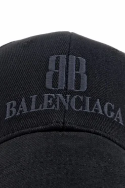 Balenciaga CZARNY Czapka z daszkiem