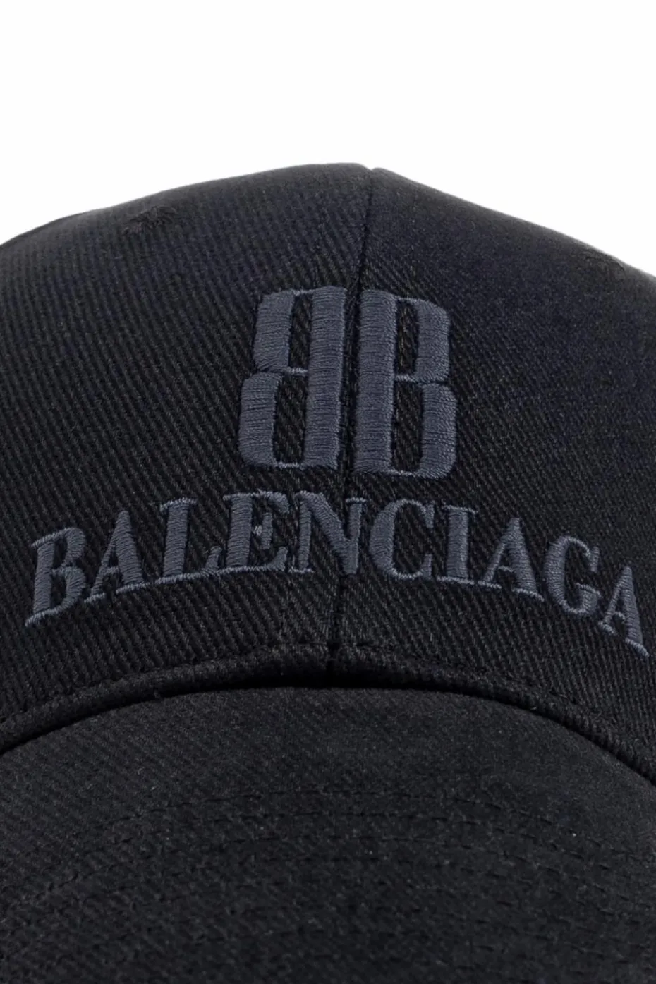 Balenciaga CZARNY Czapka z daszkiem
