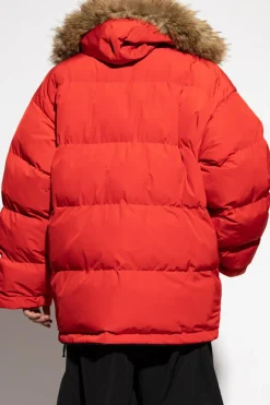 Balenciaga CZARNY Dwustronna kurtka ocieplana