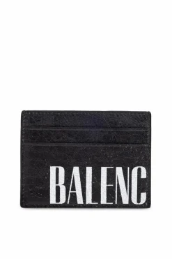 Balenciaga CZARNY Etui na karty