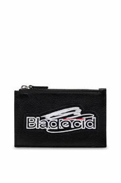 Balenciaga CZARNY Etui na karty