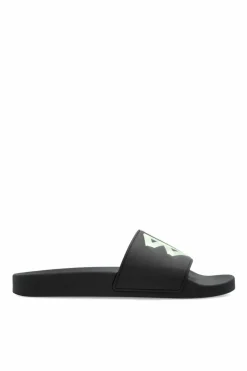 Balenciaga CZARNY Gumowe klapki ‘Pool’