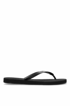 Balenciaga CZARNY Gumowe klapki z logo