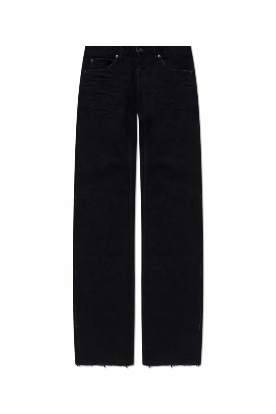 Balenciaga CZARNY Jeansy z efektem `vintage`