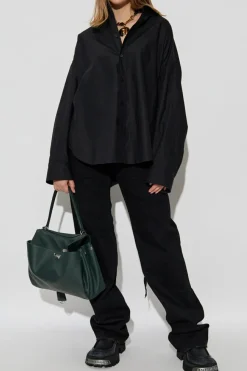 Balenciaga CZARNY Jeansy z efektem `vintage`