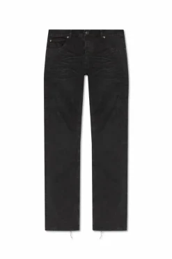 Balenciaga CZARNY Jeansy z efektem `vintage`