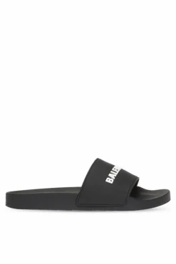 Balenciaga CZARNY Klapki z logo