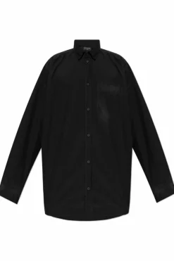 Balenciaga CZARNY Koszula z kieszenią