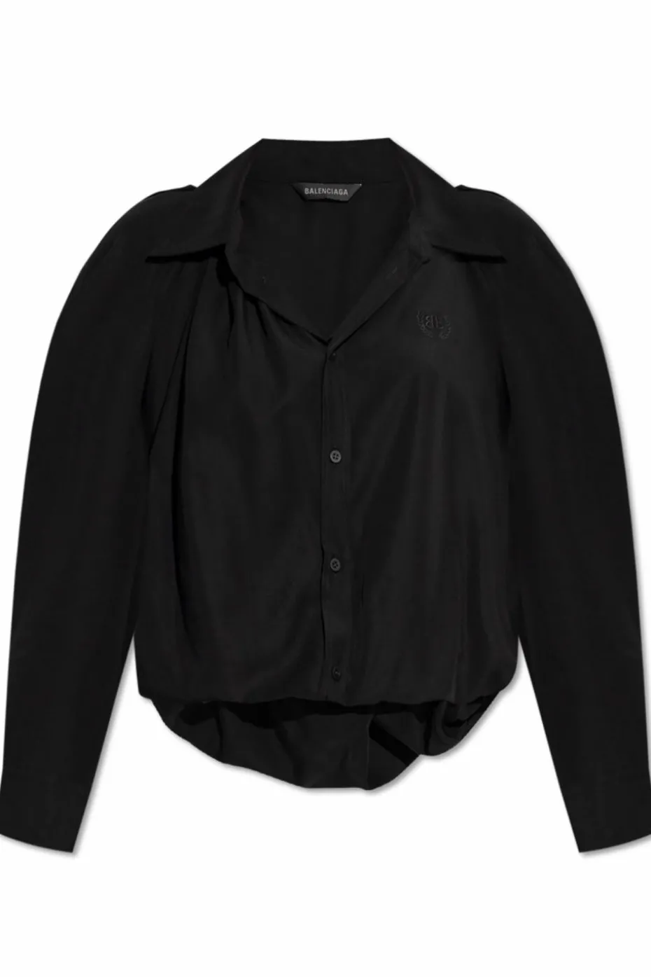 Balenciaga CZARNY Koszula z wyszytym logo