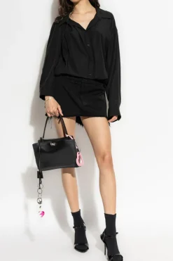 Balenciaga CZARNY Koszula z wyszytym logo