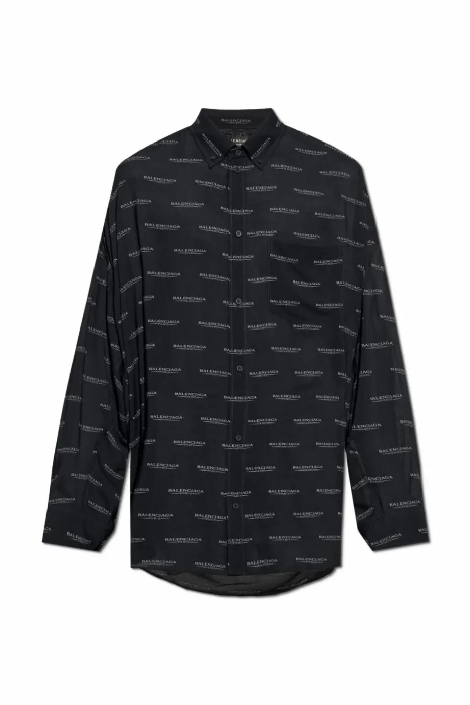 Balenciaga CZARNY Koszula z monogramem
