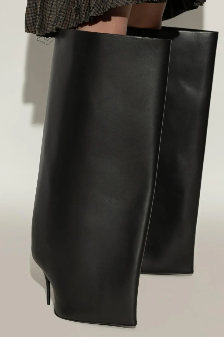 Balenciaga CZARNY Kozaki na obcasie `N. Wader’