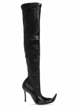 Balenciaga CZARNY Kozaki na obcasie `Poulaine`