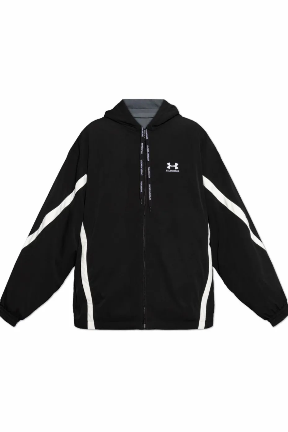 Balenciaga CZARNY Kurtka z logo