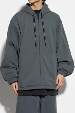 Balenciaga CZARNY Kurtka z logo