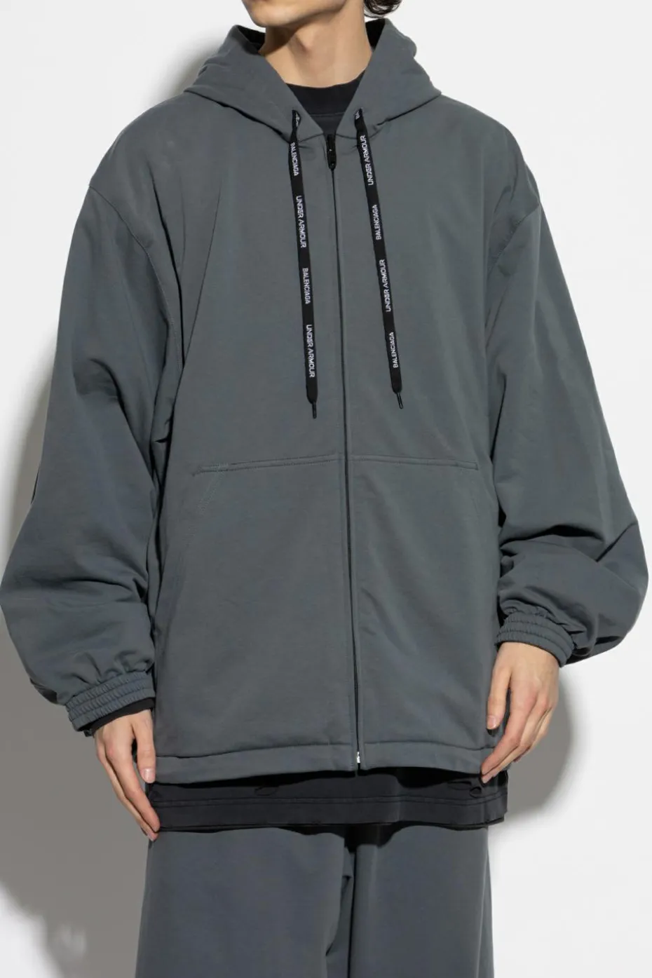 Balenciaga CZARNY Kurtka z logo