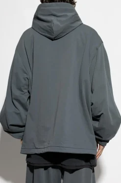 Balenciaga CZARNY Kurtka z logo