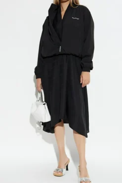 Balenciaga CZARNY Kurtka z logo