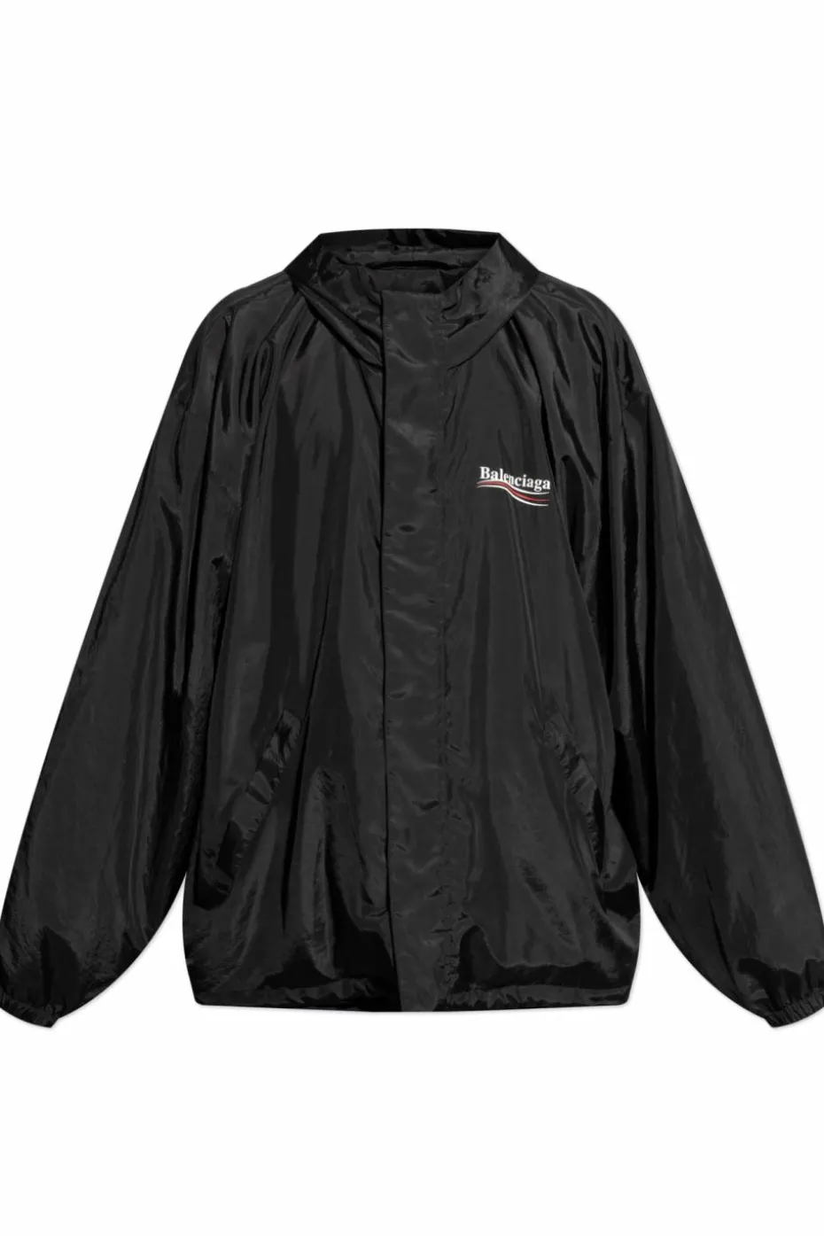 Balenciaga CZARNY Kurtka z kapturem