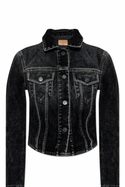 Balenciaga CZARNY Kurtka jeansowa