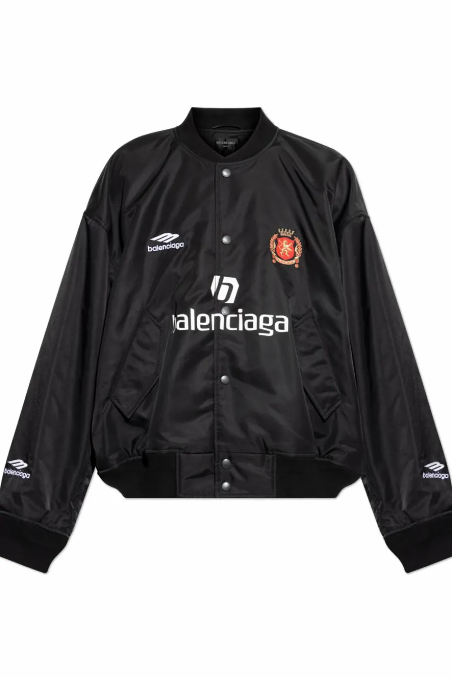 Balenciaga CZARNY Kurtka z logo