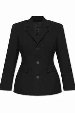 Balenciaga CZARNY Marynarka z otwartymi klapami