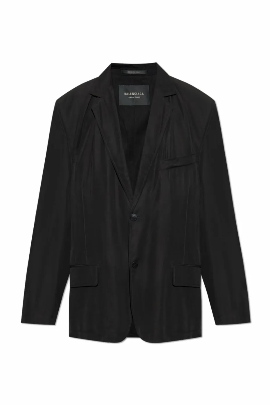 Balenciaga CZARNY Marynarka typu `oversize`