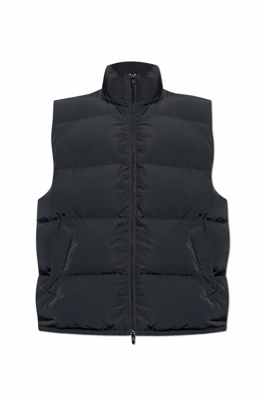 Balenciaga CZARNY Ocieplana kamizelka z kolekcji `Skiwear`