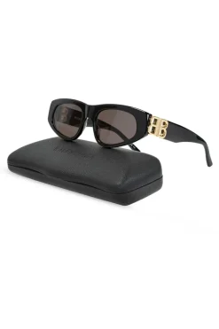 Balenciaga CZARNY Okulary przeciwsłoneczne z logo