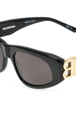 Balenciaga CZARNY Okulary przeciwsłoneczne z logo