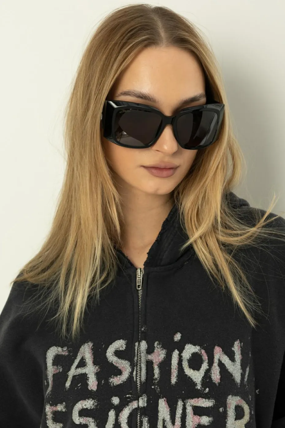 Balenciaga CZARNY Okulary przeciwsłoneczne