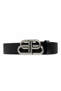 Balenciaga CZARNY Pasek z logo