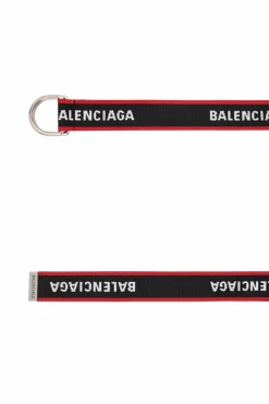 Balenciaga CZARNY Pasek z logo