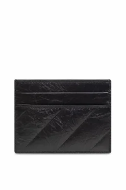 Balenciaga CZARNY Pikowane etui na karty